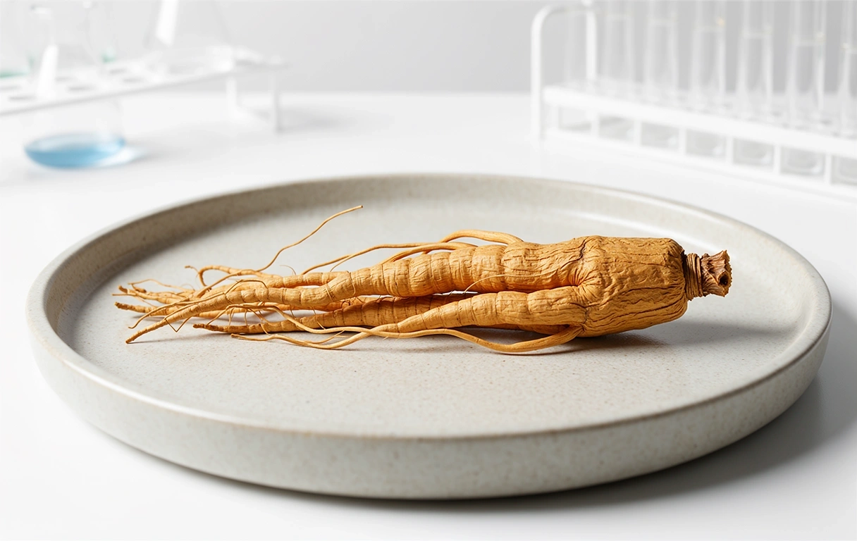 Panax Ginseng Root Specimen